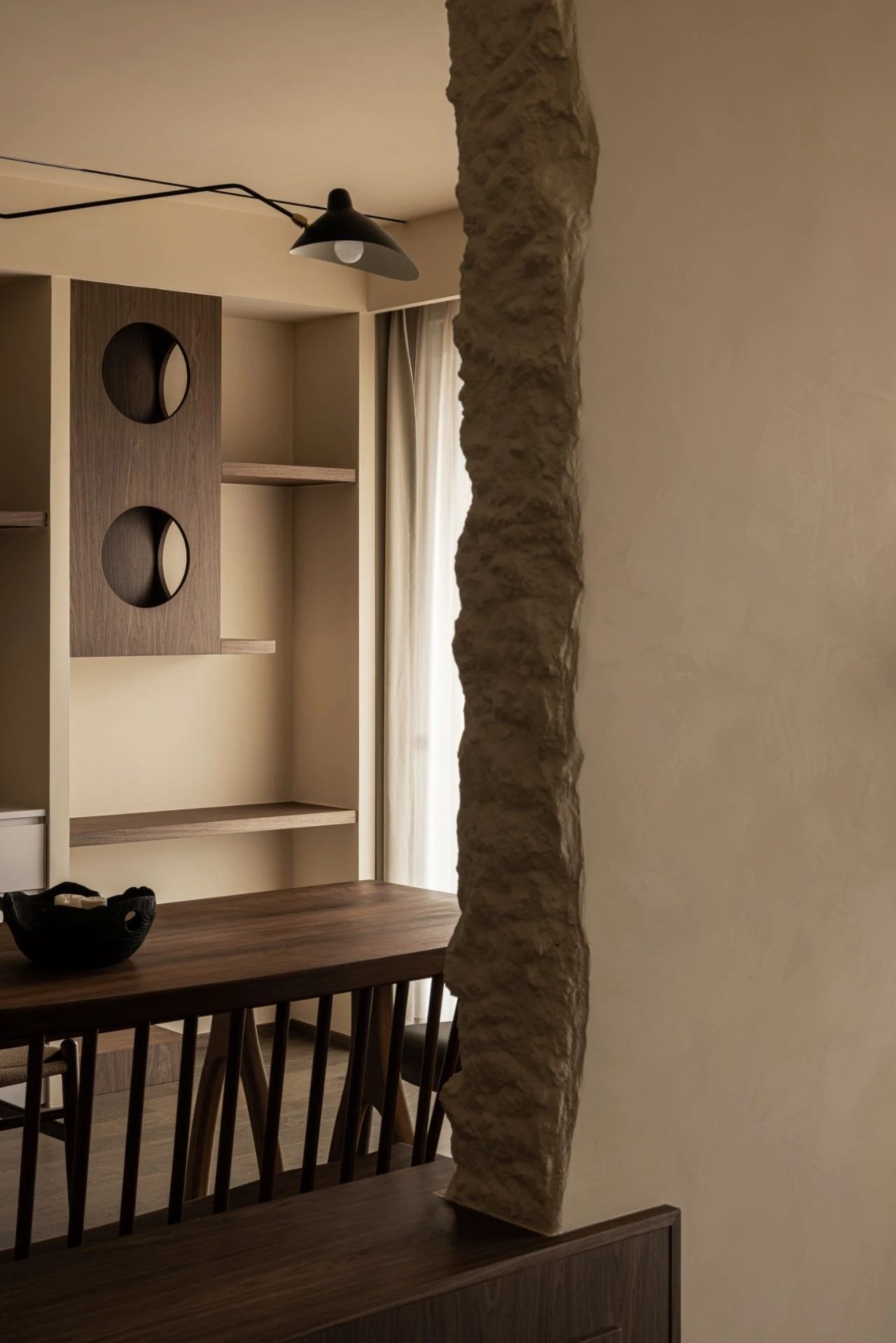 杭州侘寂美学住宅设计丨中国杭州丨為设计-19