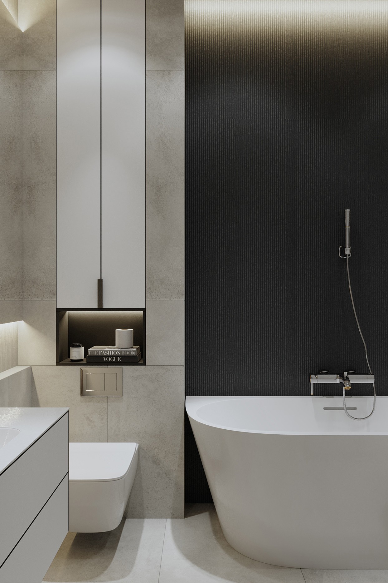 俄罗斯极简公寓设计丨俄罗斯莫斯科丨Ilya Shubochkin 等-28