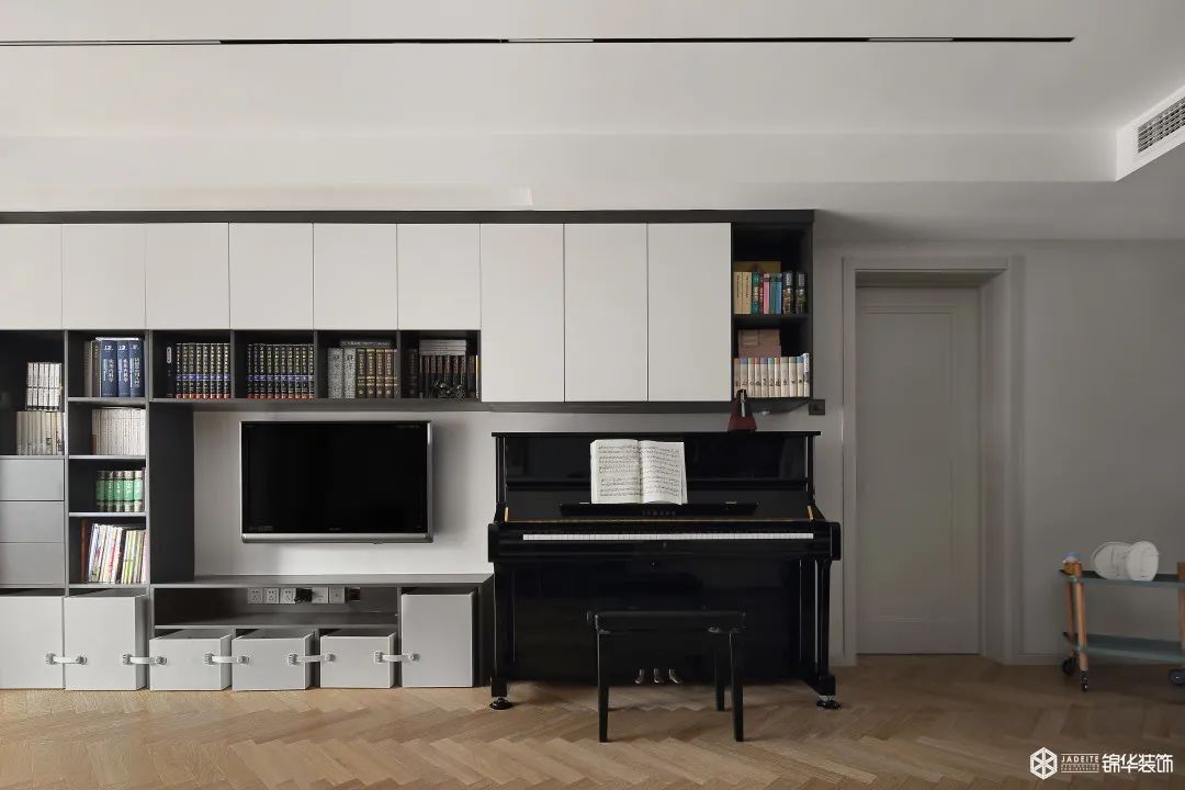 二胎家庭的 128㎡空间极致利用丨锦华装饰-29