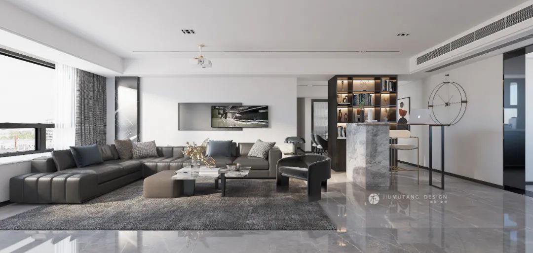 九木堂新作 | 50°灰,定义现代简约空间-19