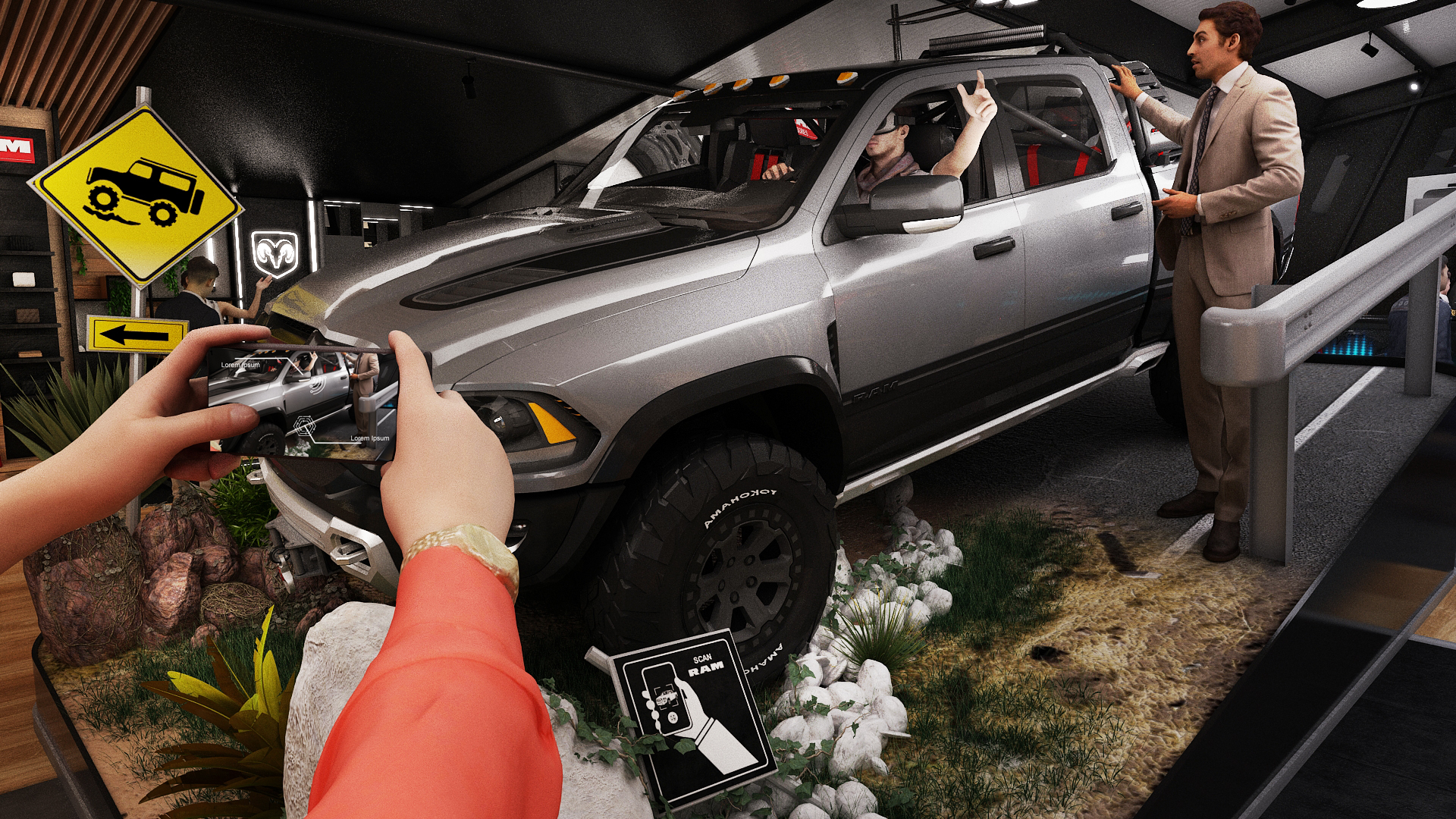 Flagship Dodge Ram - Espaço Construído-12