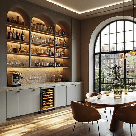 Coffee Bar（客厅咖啡吧）丨加拿大温尼伯-11