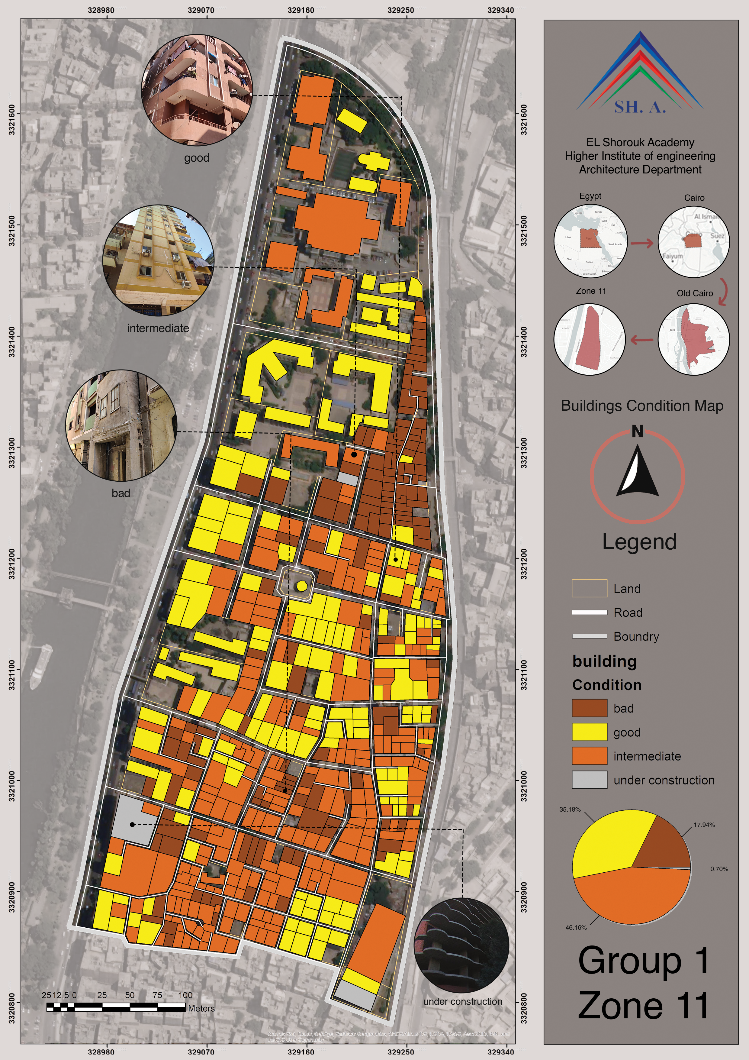 GIS 项目丨埃及开罗丨建筑系三年级学生-9
