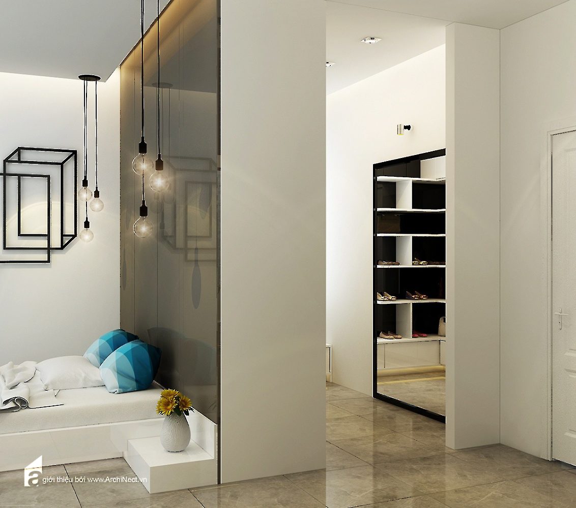 现代越南四层文化画廊设计-26