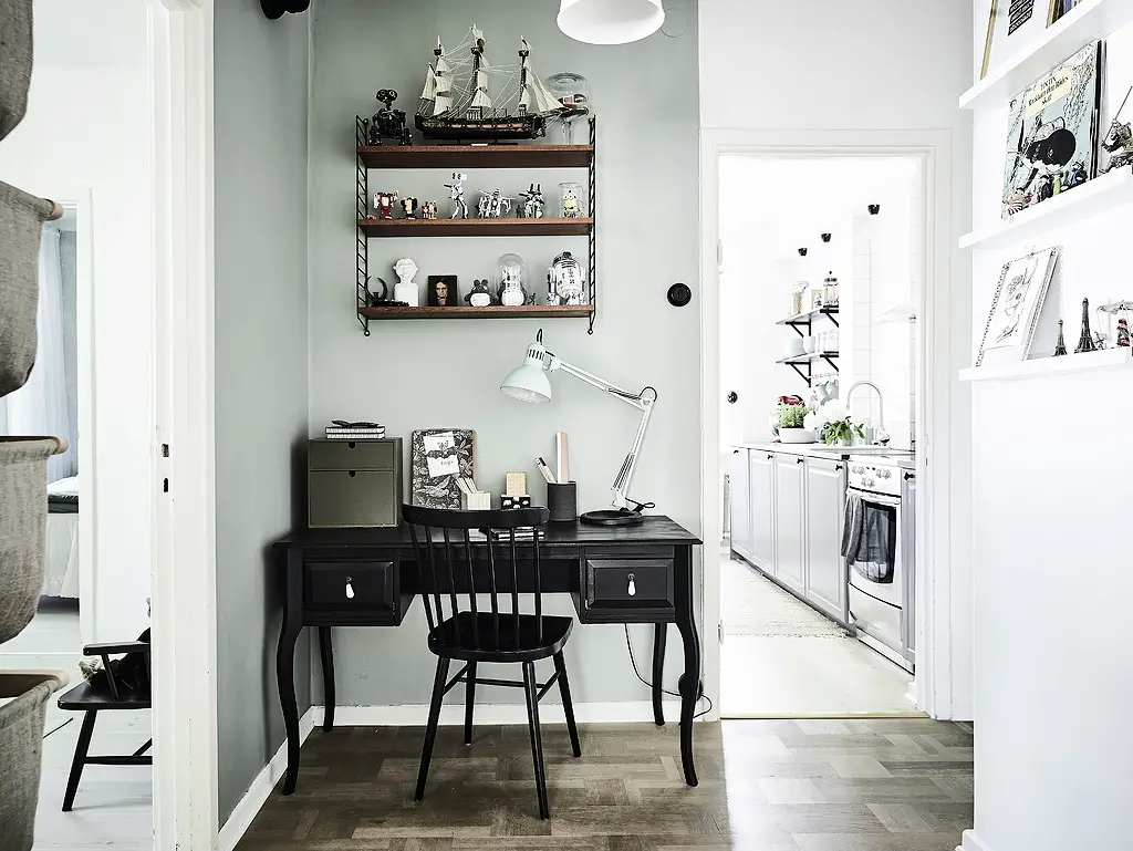 蓝调晨光 | Scandinave 风格的惊喜公寓-29