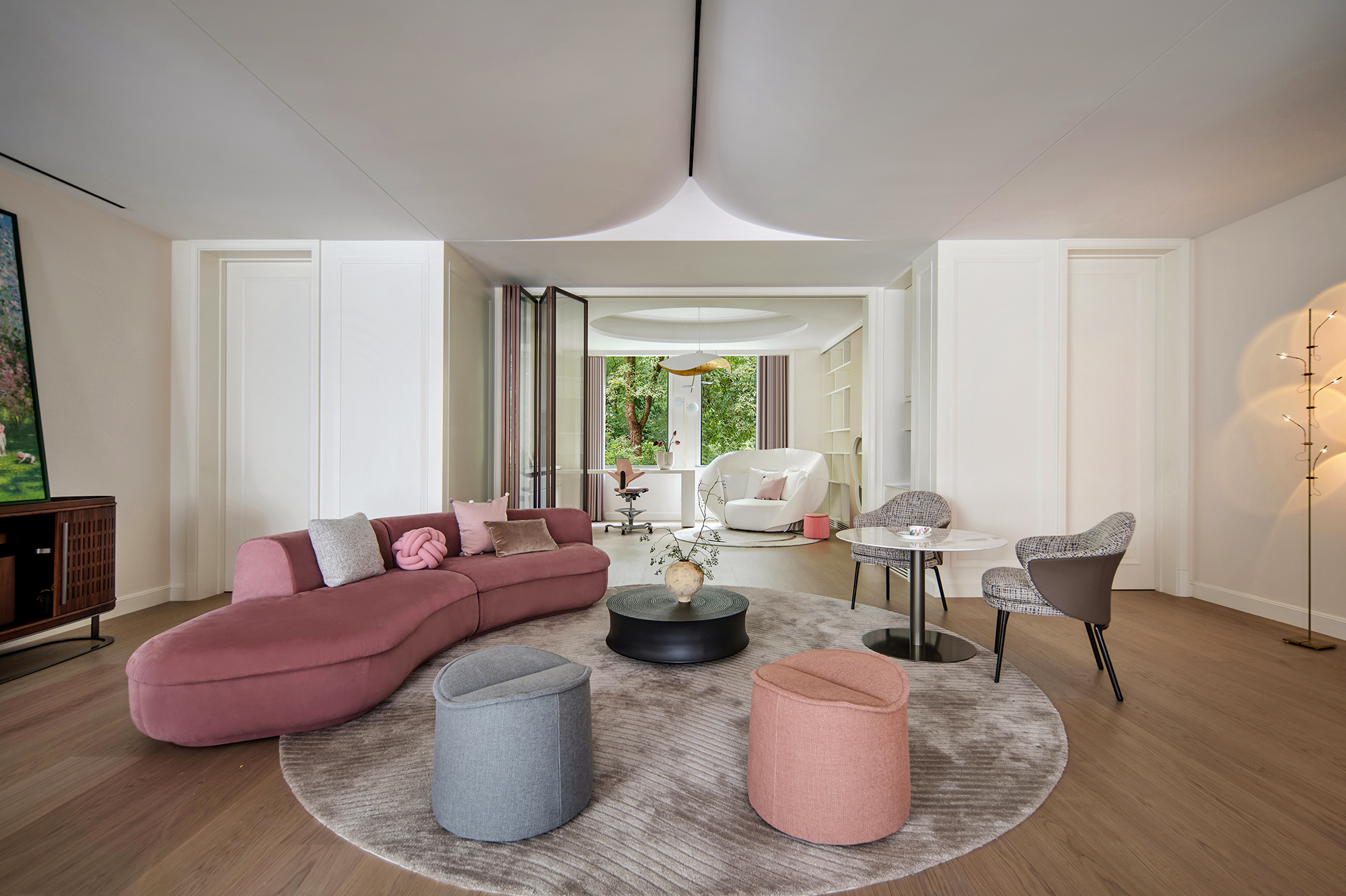 四川成都·锦官新城1000㎡ 森系自然住宅设计丨中国成都丨STUDIO.Y室内设计事务所-85