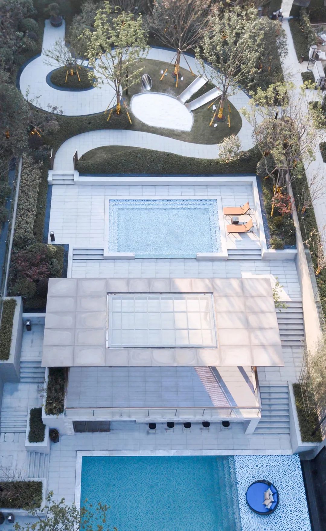 藏珑大境 | 悬浮泳池与自然共生的空中花园-50