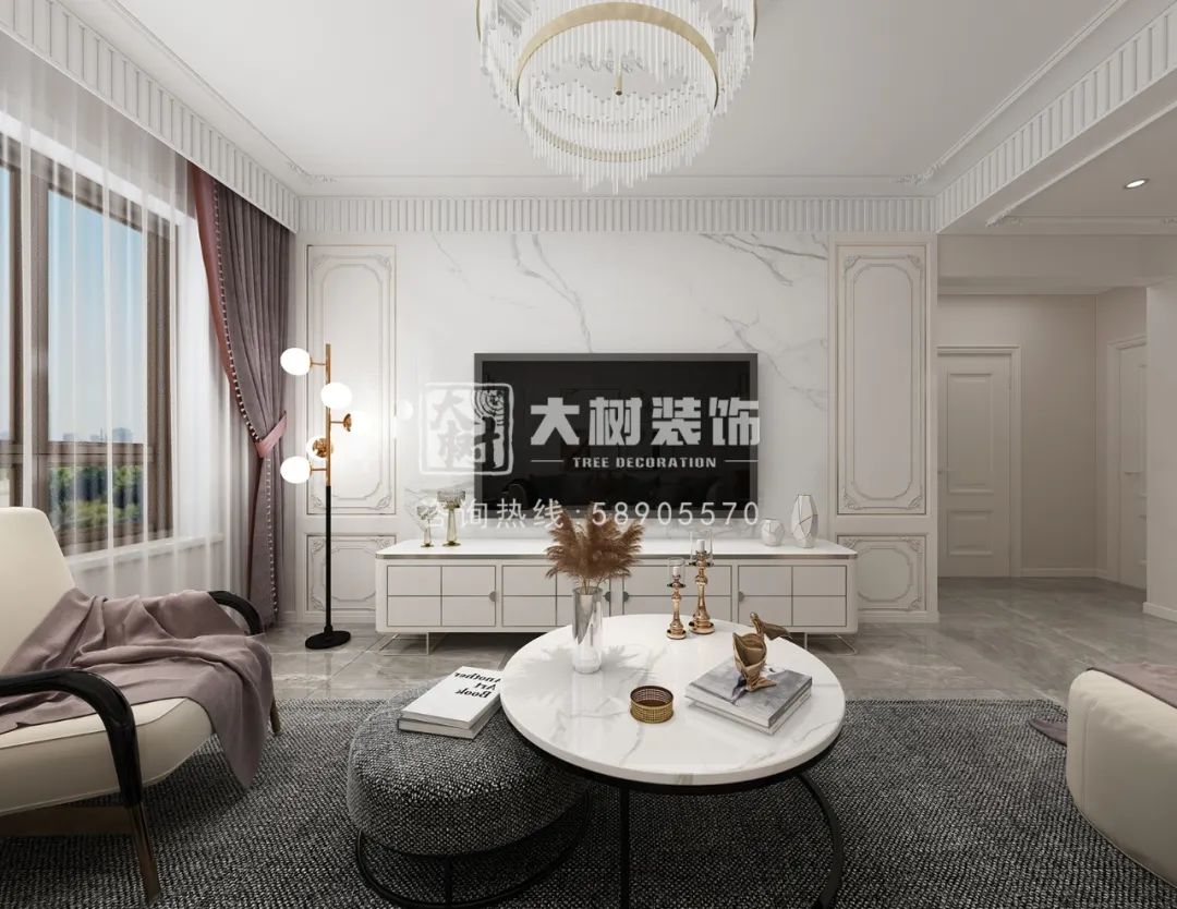 四季印象 | 60㎡美式轻奢，温馨格调与设计质感的完美融合-21