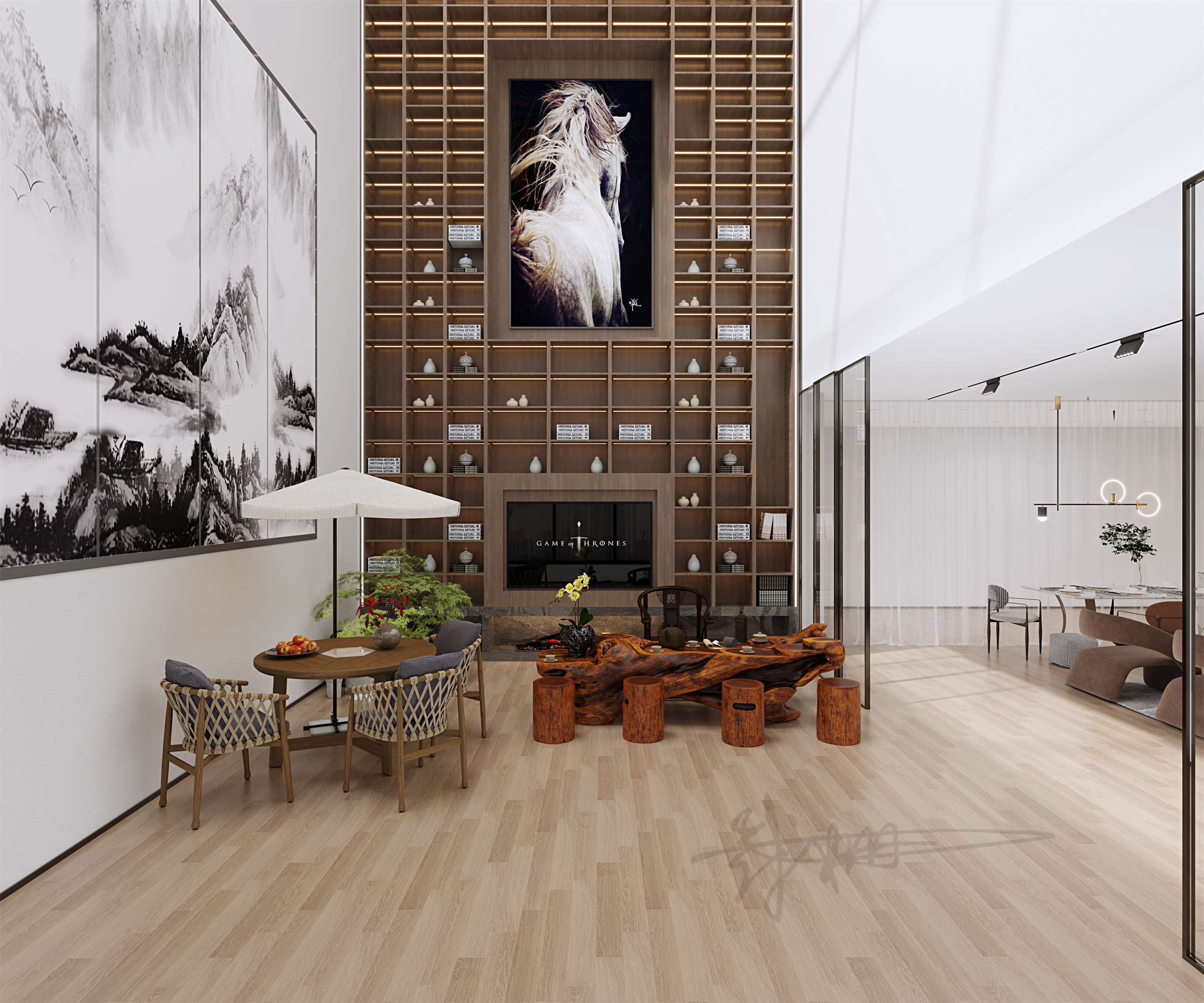 隐于天然氧吧的绝美别墅庭院-6