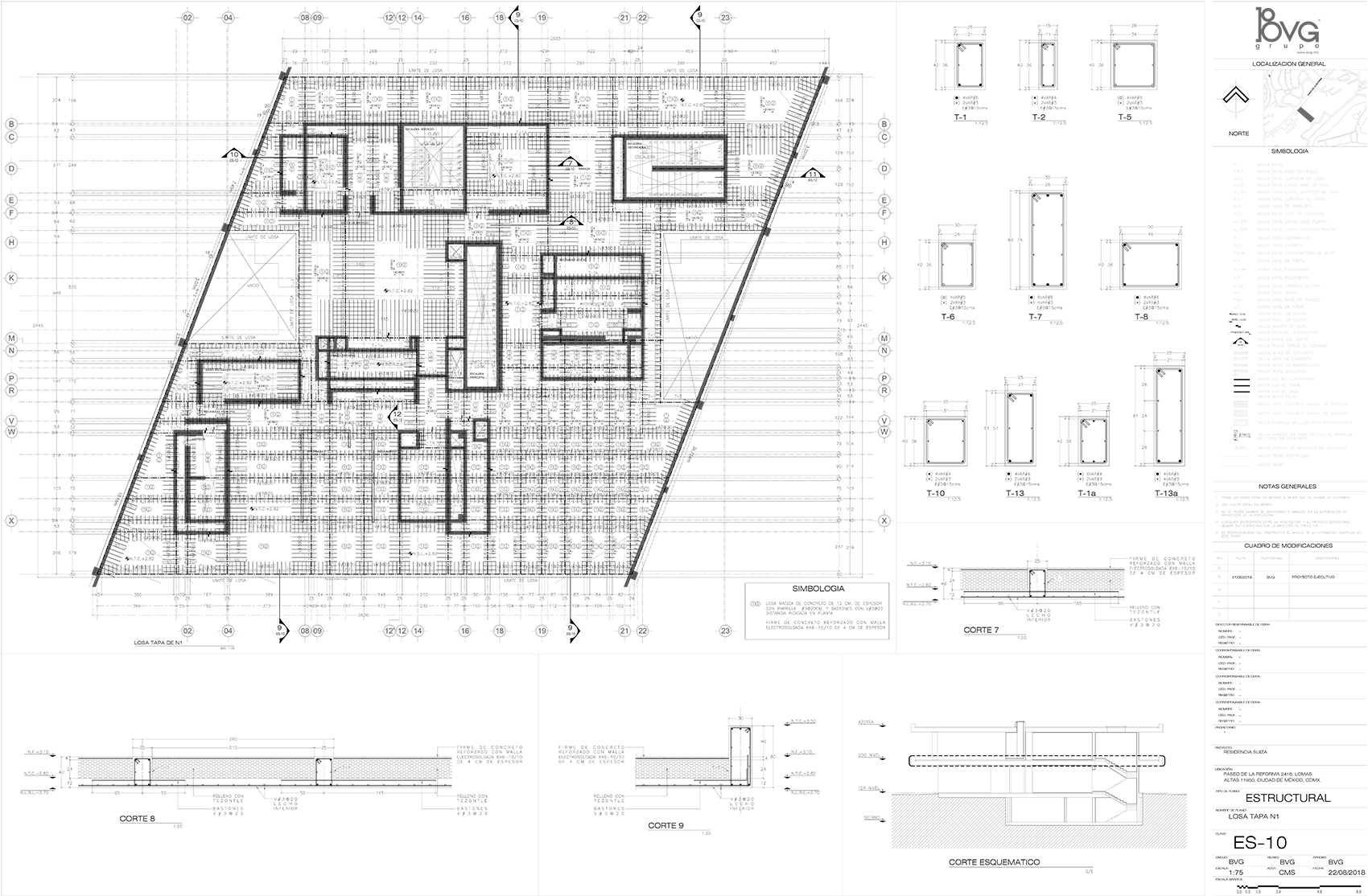 瑞士驻墨西哥大使住宅丨墨西哥墨西哥城-70
