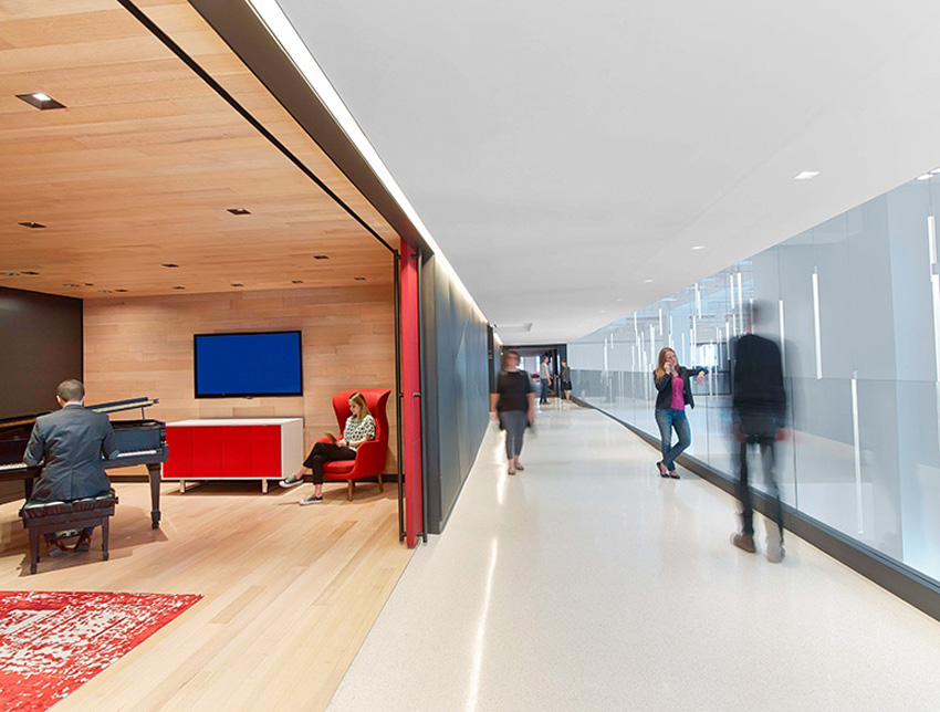 索尼纽约新总部现代办公空间设计-9