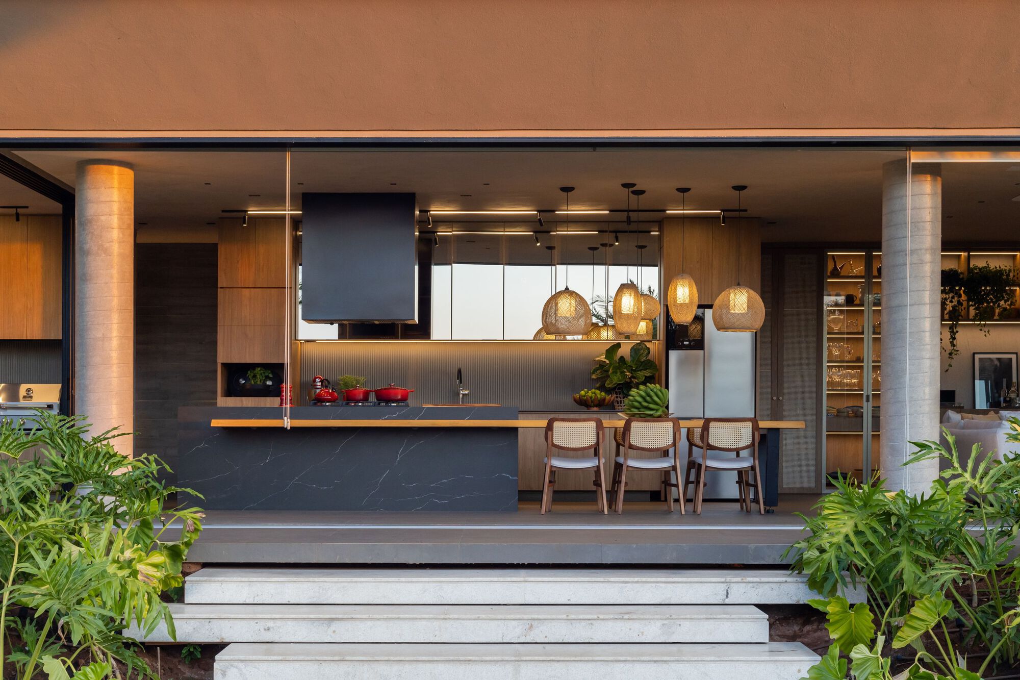 巴西 木质简约独栋别墅设计！-9