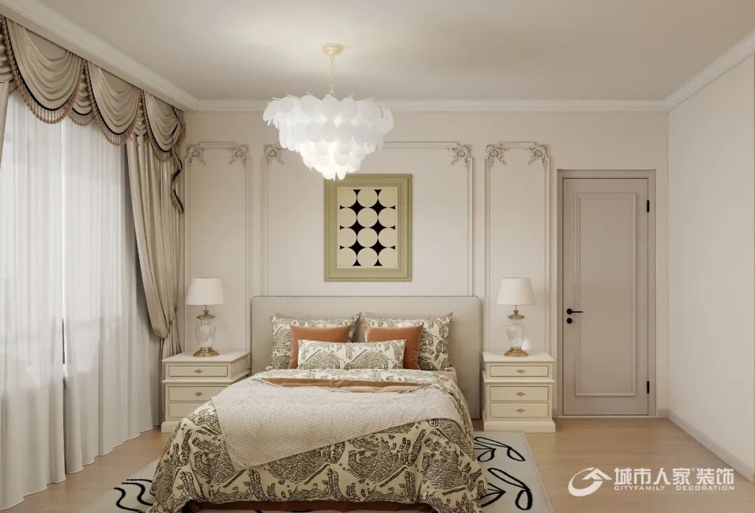 城市人家||城市之星113平米，法式奶油，把温柔装进生活角落-17
