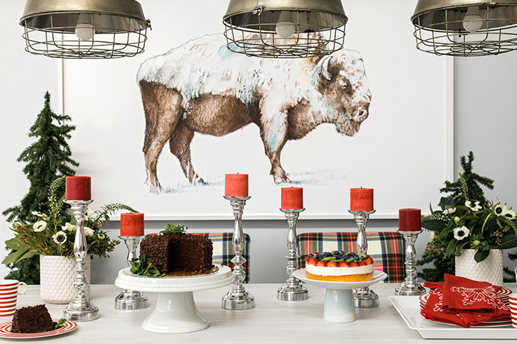 现代雪景水岸宅邸-12