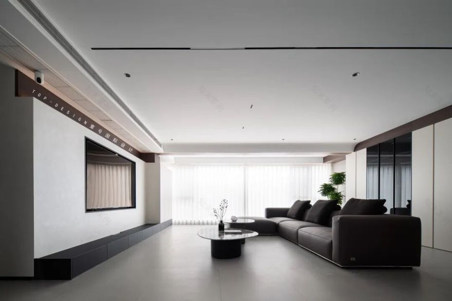 【壹号国际】实景拍摄 · 皮革,木调与光的意式协奏丨壹号国际设计-12