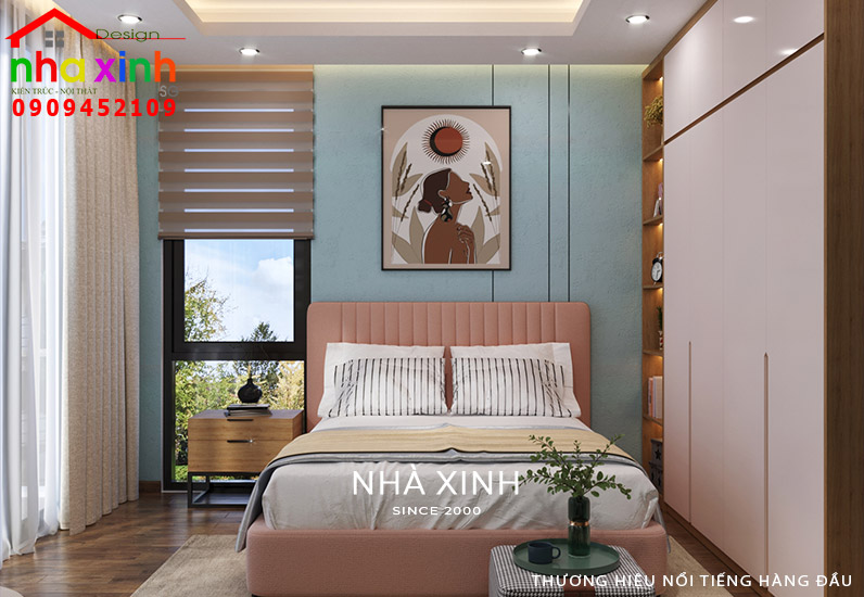 现代3层7·10m别墅设计方案丨越南丨Nhà Xinh（未明确对应中文,暂用原文）-69