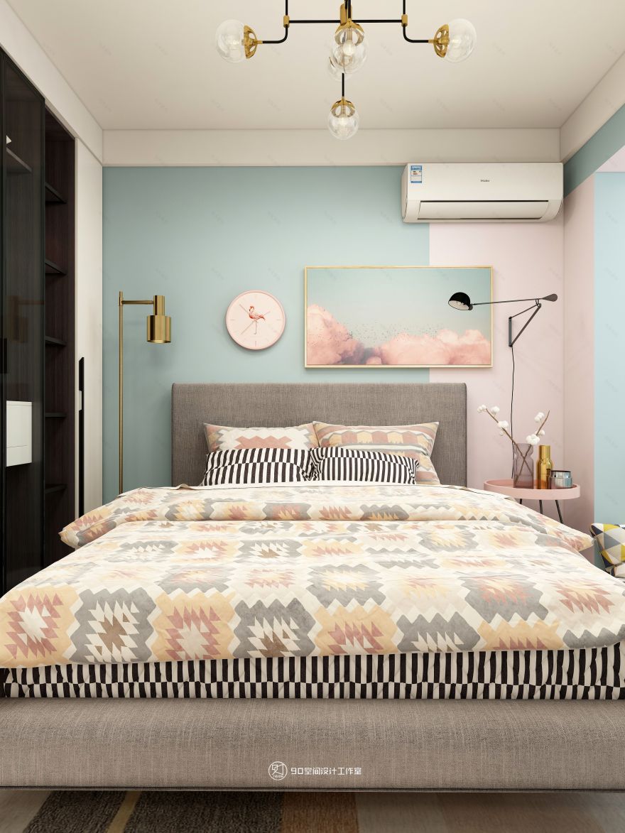 修炼爱情 · 轻奢 90 平方 2 房 2 厅 1 卫设计-70