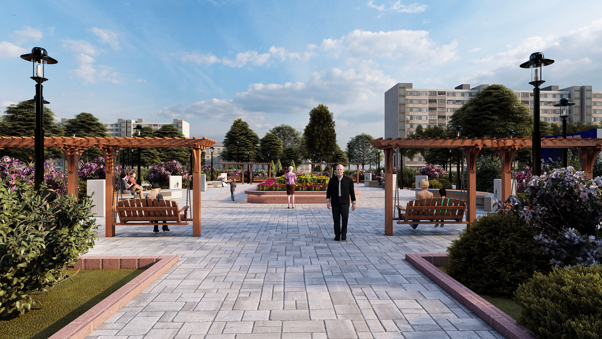 邮局室内及室外设计丨Anastasia Gaidamaka-12