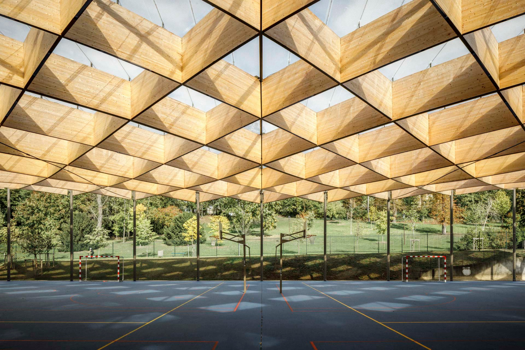 巴黎附近体育建筑丨法国巴黎丨Explorations Architecture-2