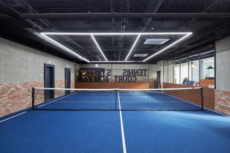 简约清新 106 平室内网球场馆设计-13