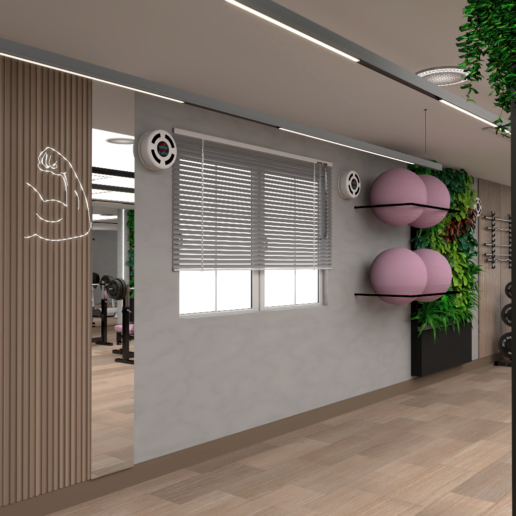 Women's Gym With "ECOTECHNOLOGY SYSTEM"-12