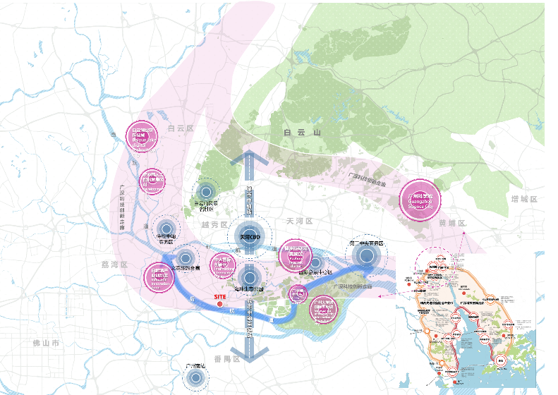 广州海珠创新湾门户枢纽城市设计丨中国广州丨林同棪国际-4
