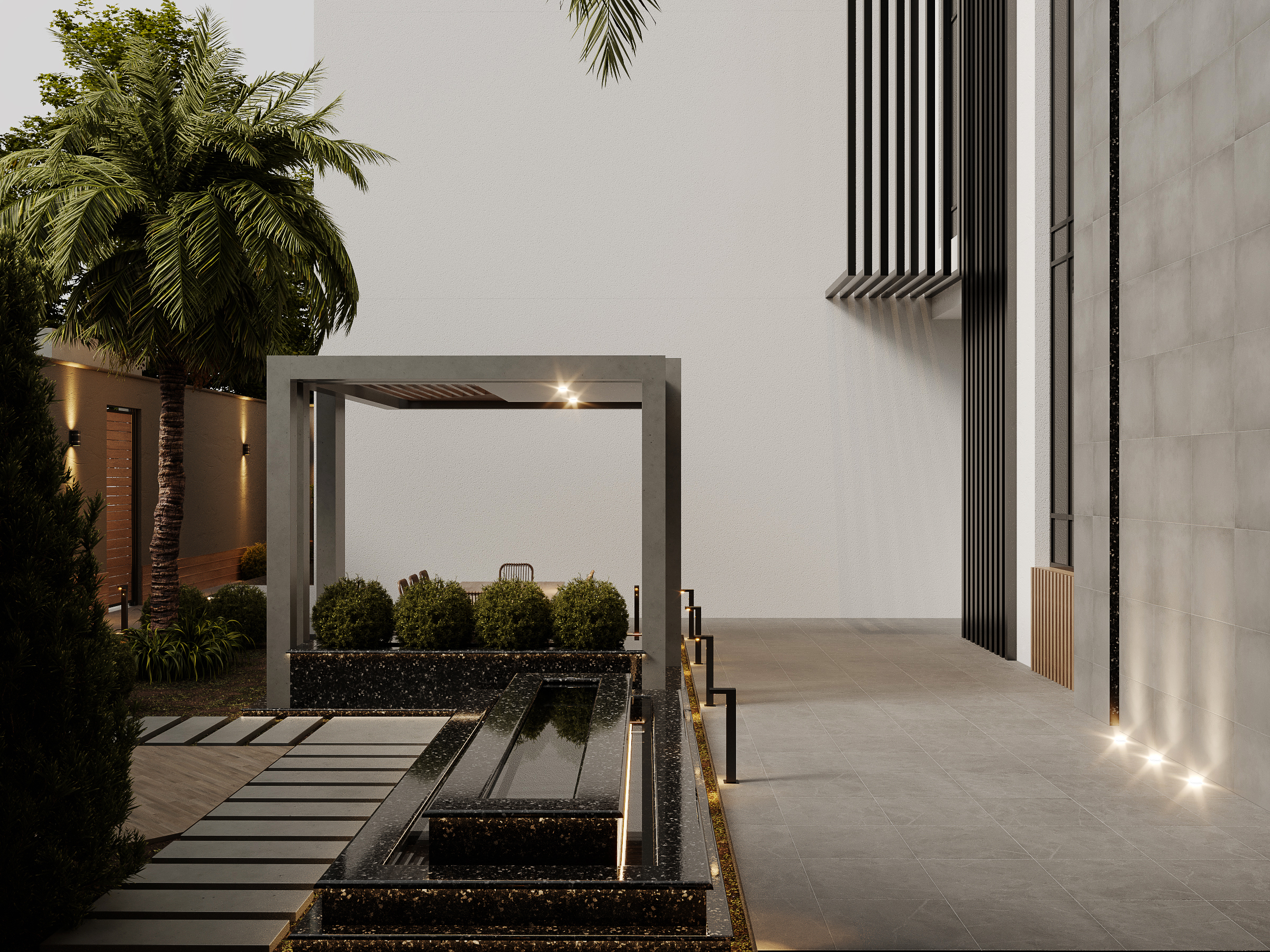 Contemporary Exterior Villa-4