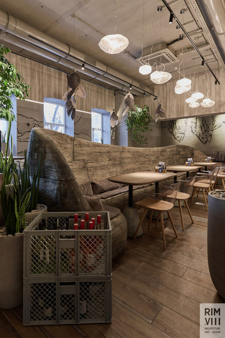 Cousteau 鱼餐厅室内设计丨RIM.VIII 建筑工作室-4