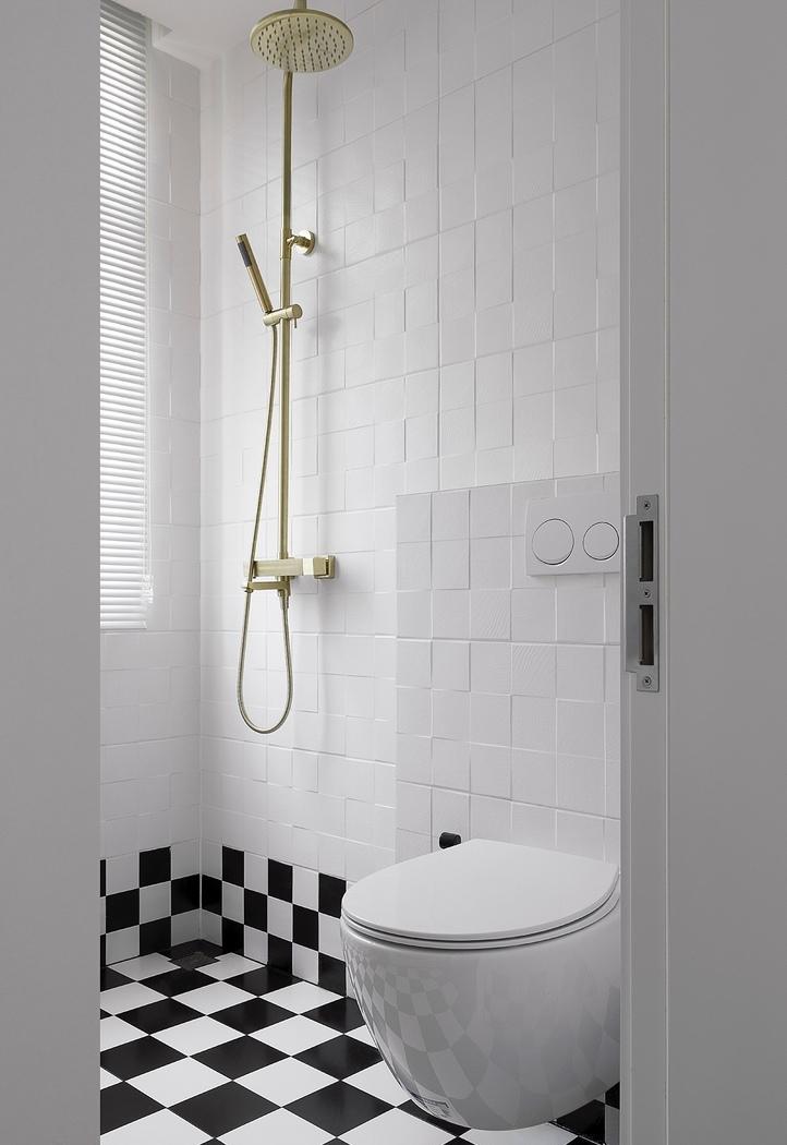 幸福格调平层家居,克莱因蓝帝国黄的时尚盛宴-45