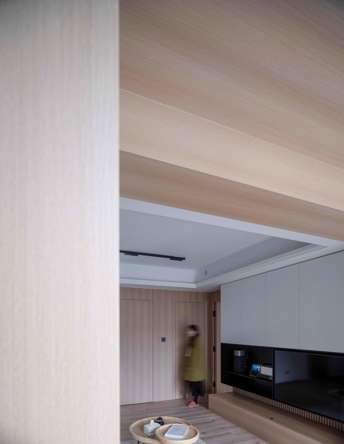 地升幕布++旋转餐桌·116m²精装房改造丨中国广州丨吴思昊-32