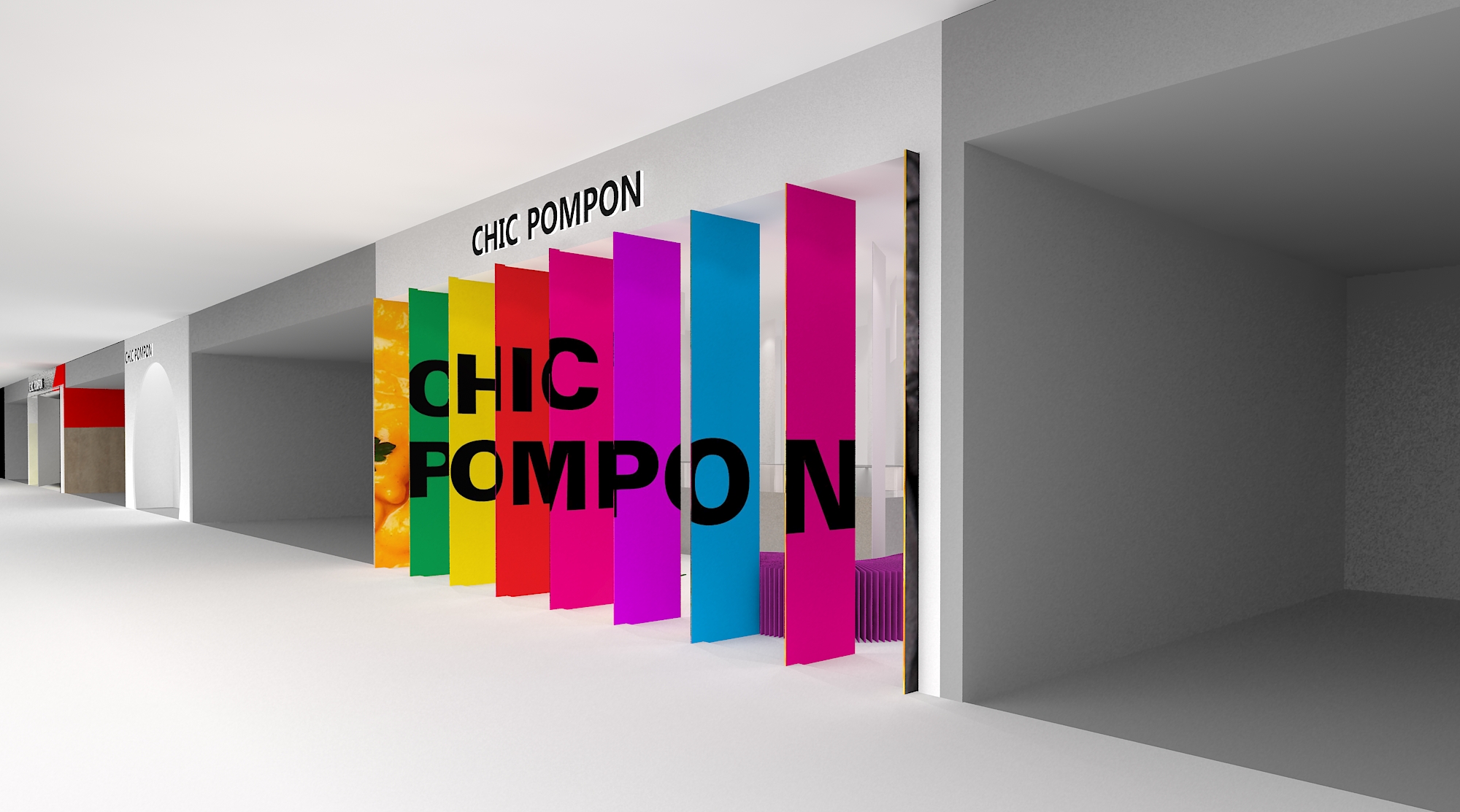 CHIC POMPON 品牌概念终端-48