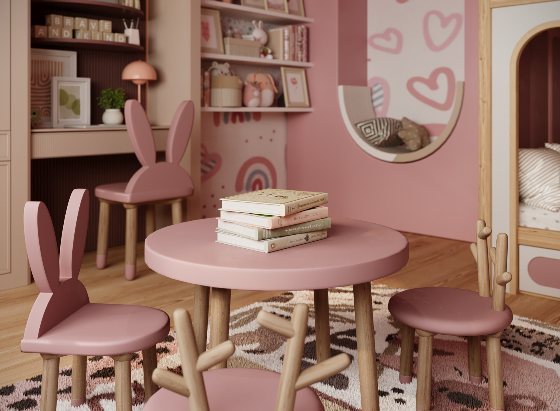 Girls' bedroom design-6