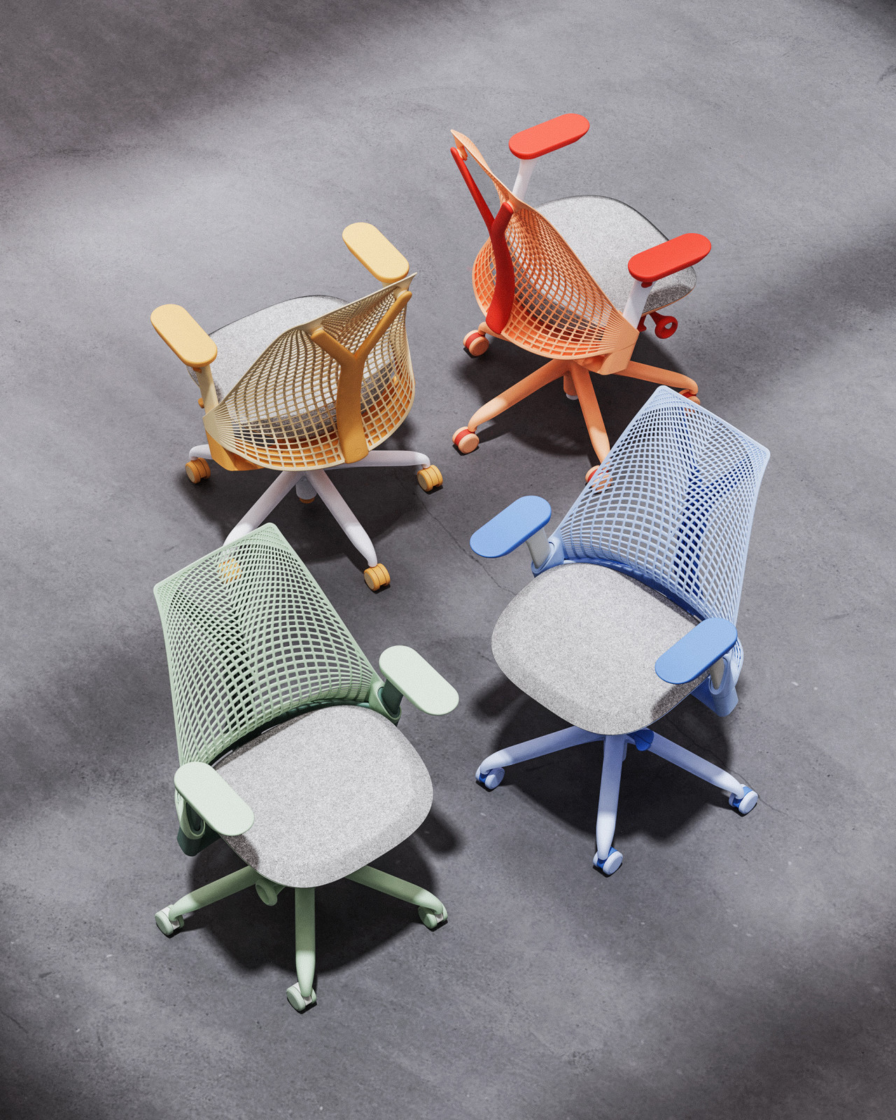 色彩定制时代 | 设计师用 AI 打造个性化的家居办公座椅-7