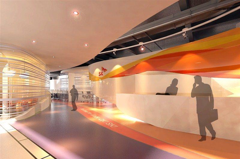 北京CBD现代简约办公空间设计-19