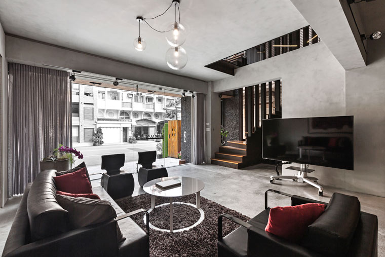 台中 30 年老屋蜕变为自然舒适的办公住宅空间-4