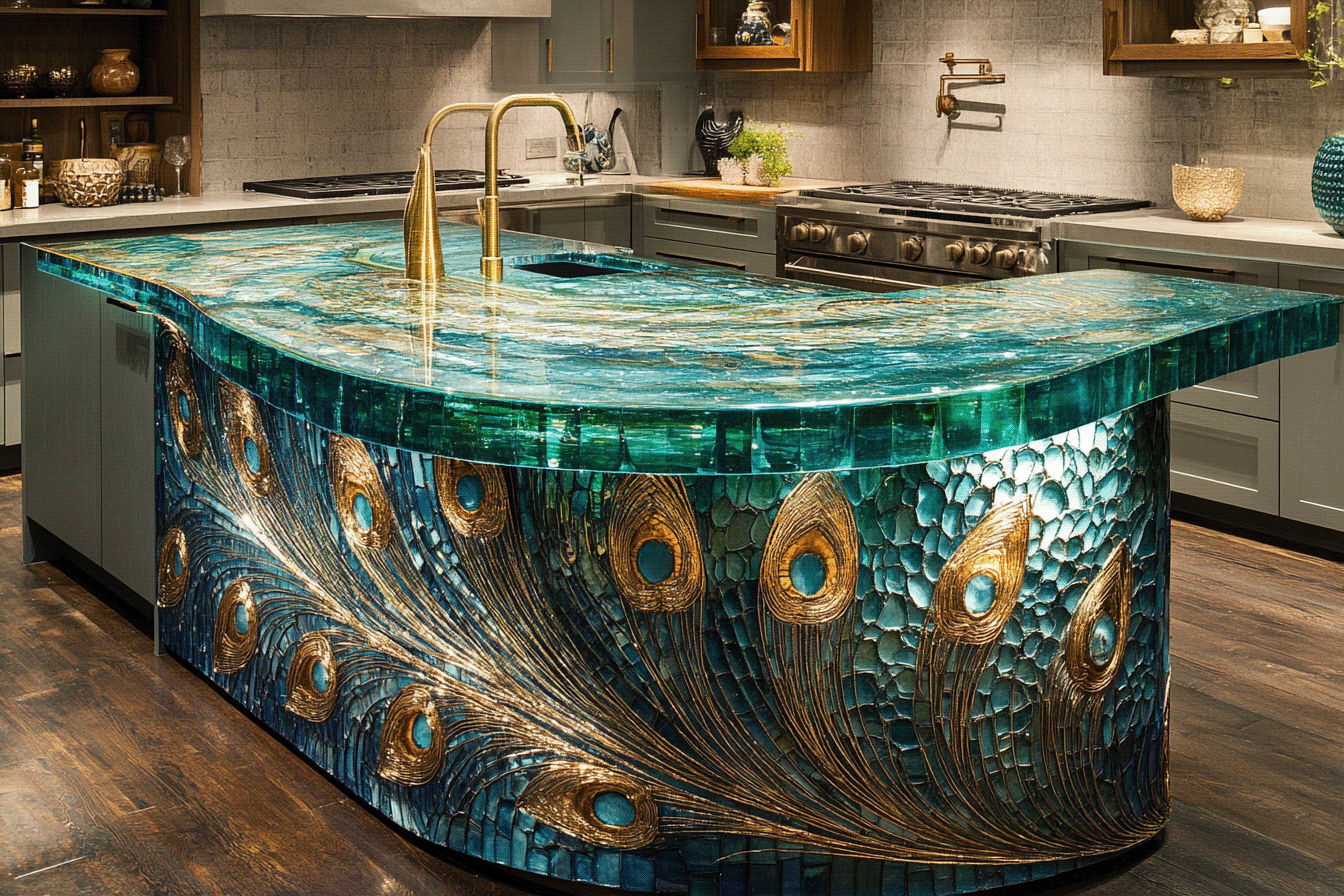 Extraordinary Bespoke Kitchen Islands by AICI-97