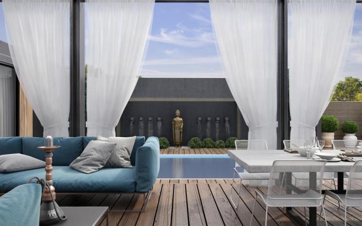 乌克兰基辅亚洲风住宅——和谐自然的人居环境-32