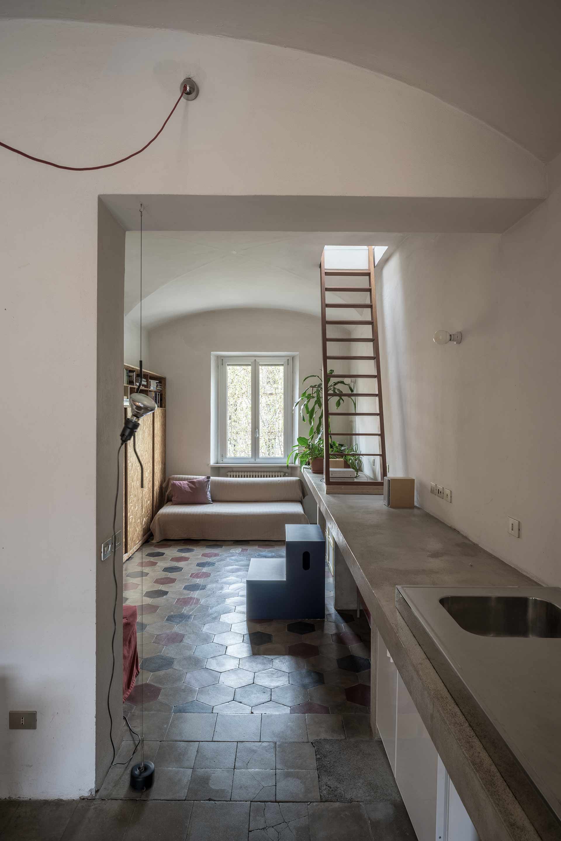 40平米工作室公寓翻新项目丨意大利米兰丨BINOCLE（由Lorenzo Bini领导）-35