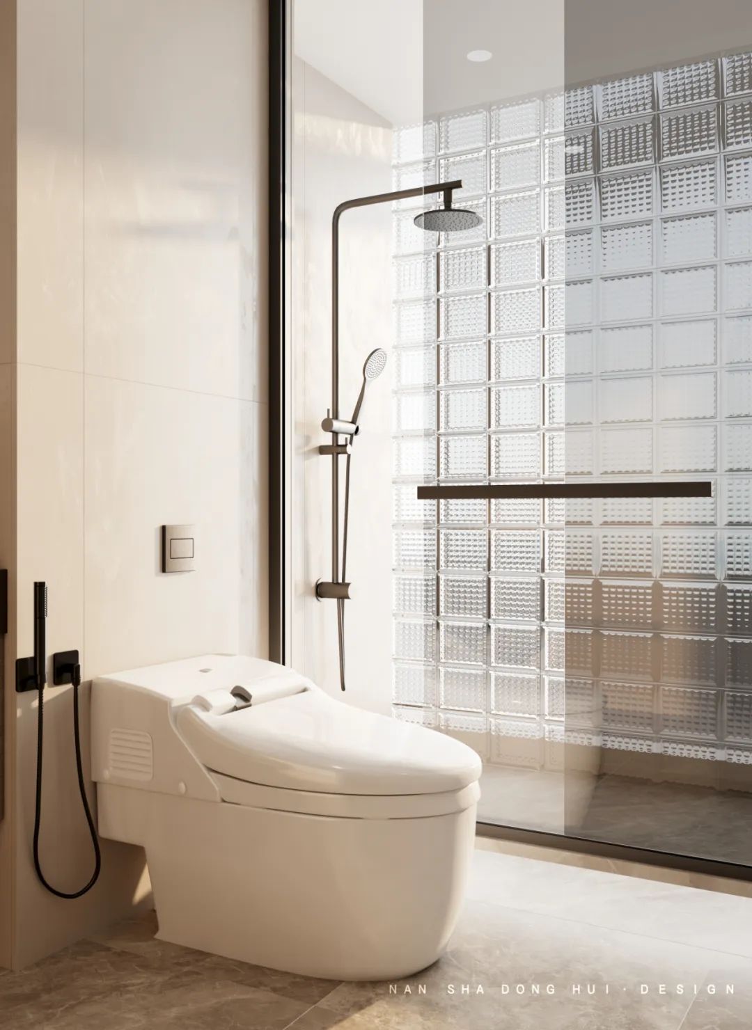 日出暖宅 · 简约法式风格空间设计丨南厦东辉设计-33