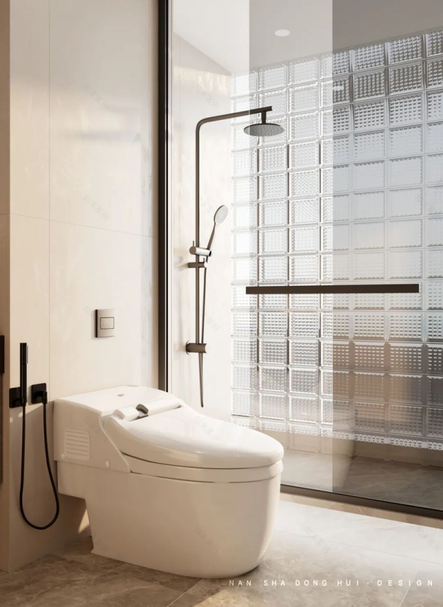 日出暖宅 · 简约法式风格空间设计丨南厦东辉设计-33