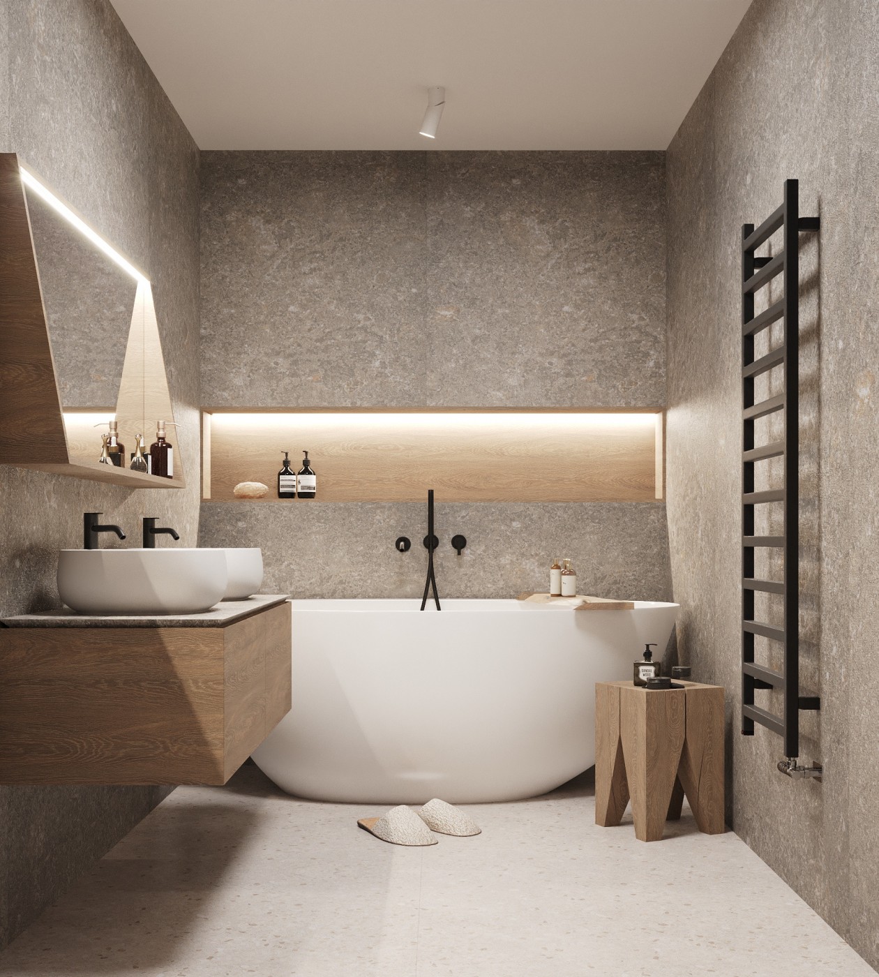 白色系现代极简风公寓-20