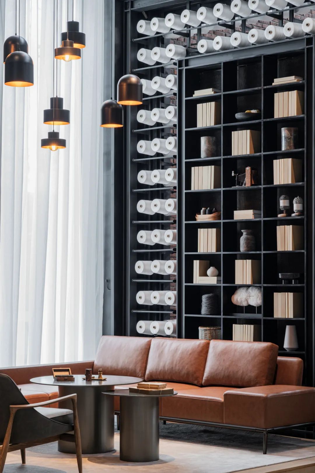 济南金科博翠明湖纺织文化艺术馆丨中国济南丨风合睦晨空间设计-67