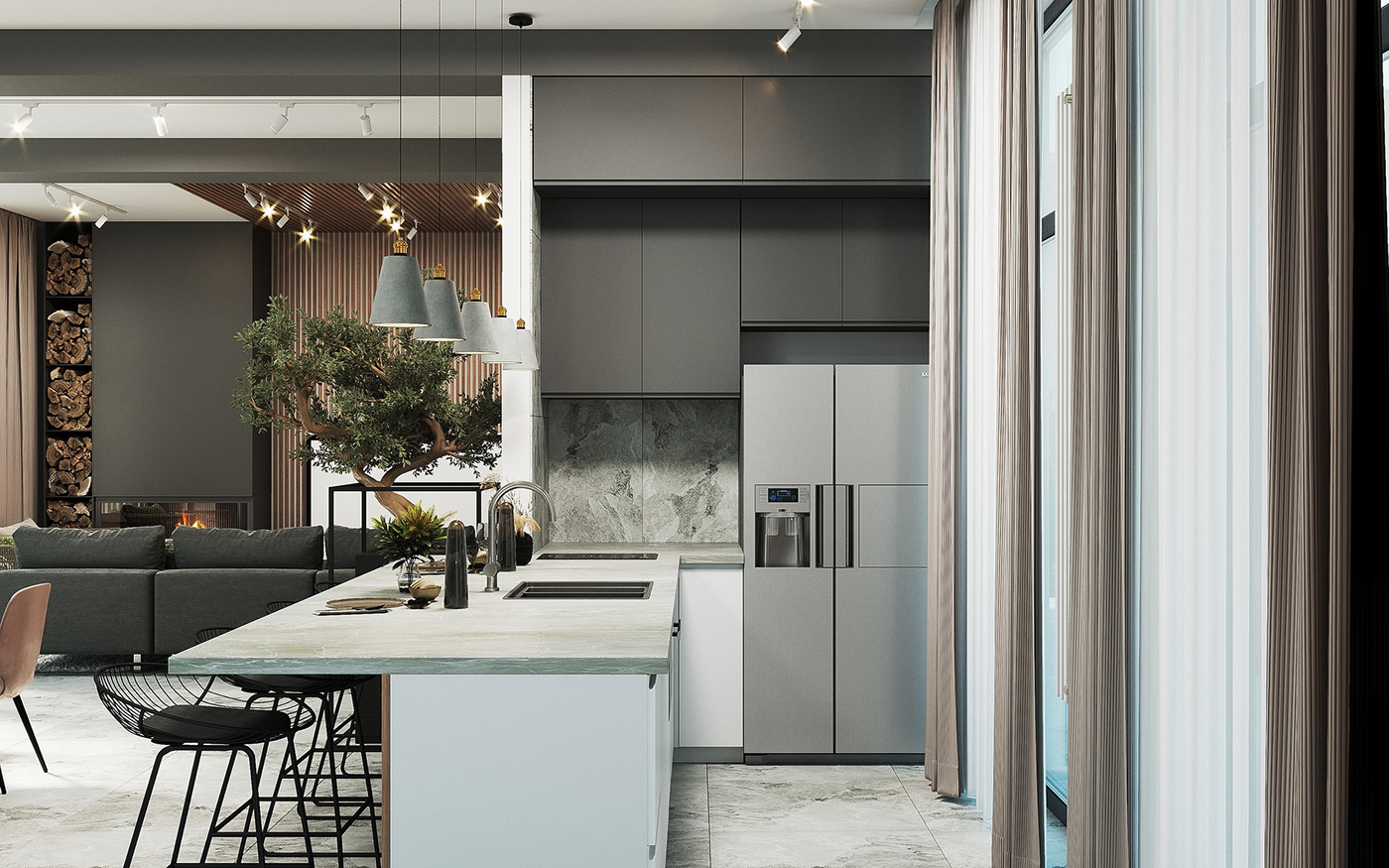 дизайн проект гостевого дома от студии Mossebo Voronezh|俄罗斯-4