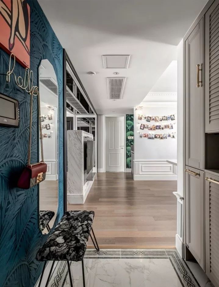 124㎡水瓶座潮流混搭家居,演绎现代法式浪漫生活-6