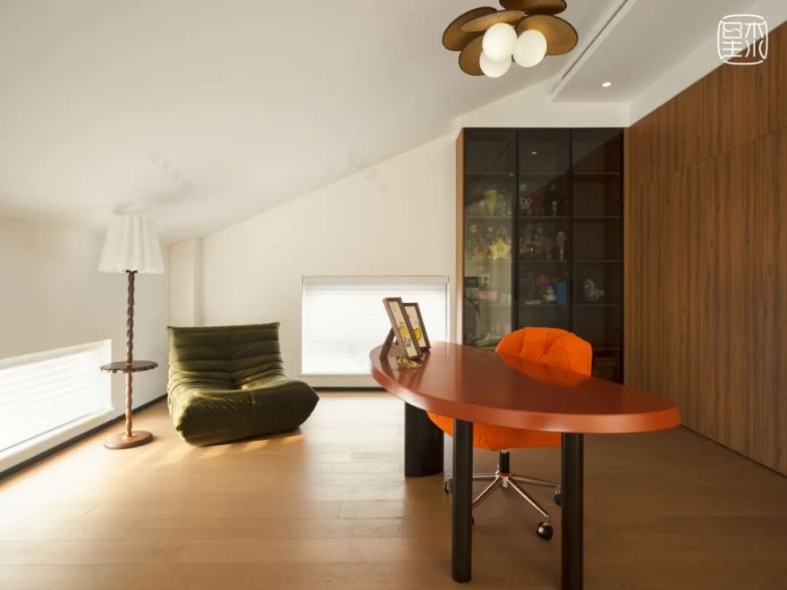 为95后海归女儿爆改500㎡双拼别墅丨中国上海丨星杰-58