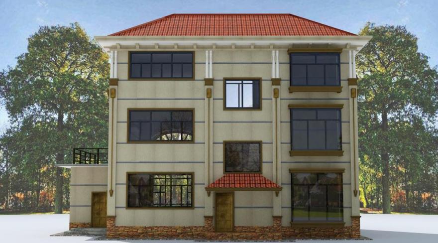 欧式别墅设计-66