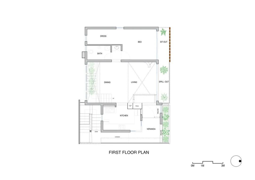 光之屋 · 印度 Vaastu Shastra 风格住宅设计-11