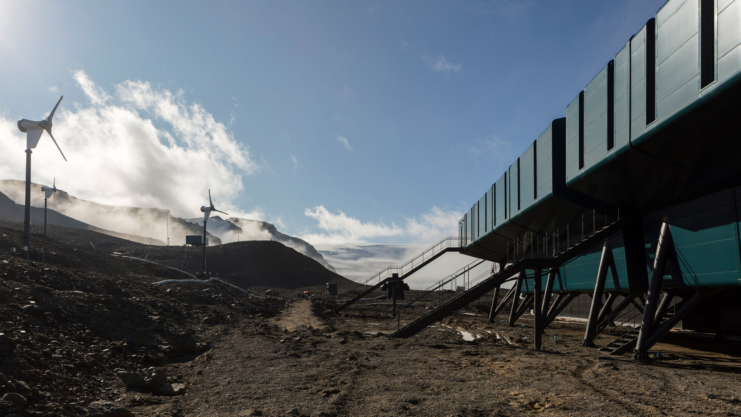 南极巴西研究站，双体式装配式建筑-0