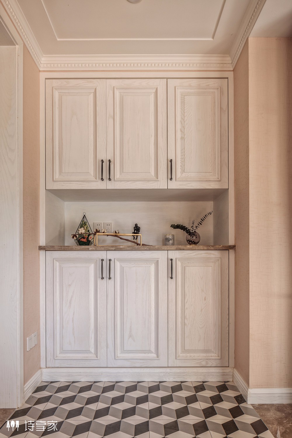 150㎡万科城市花园现代轻美式住宅  诗享家设计-15