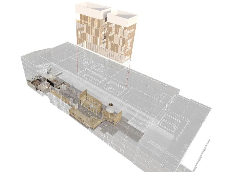 严旸建筑 × 美璟书店 | 中庭中的隐秘书店-52